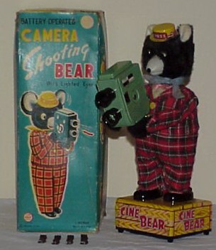 Vintage 1980s Boogie Bear, Battery Operated Dancing Bear