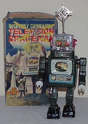 Alps - Television Spaceman first version - Vintage Spacetoys