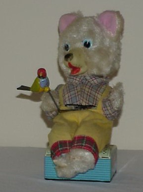 Vintage 1980s Boogie Bear, Battery Operated Dancing Bear